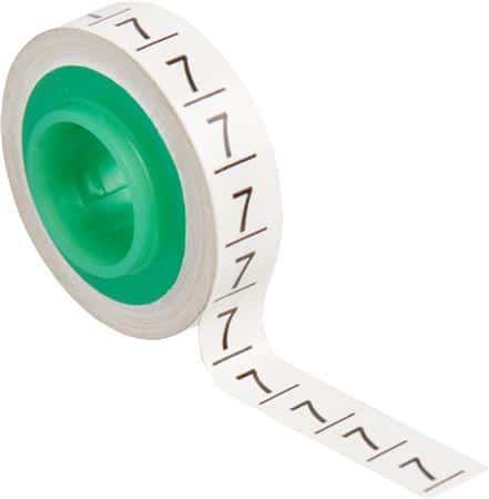 Tape mrk 6 blister med 3 rl handy marker