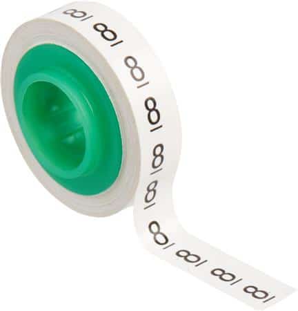 Tape mrk 8 blister med 3 rl handy marker