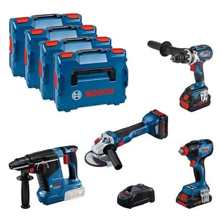 Akkusæt gsr18v/gdx18v/gws18v/gbh18v
