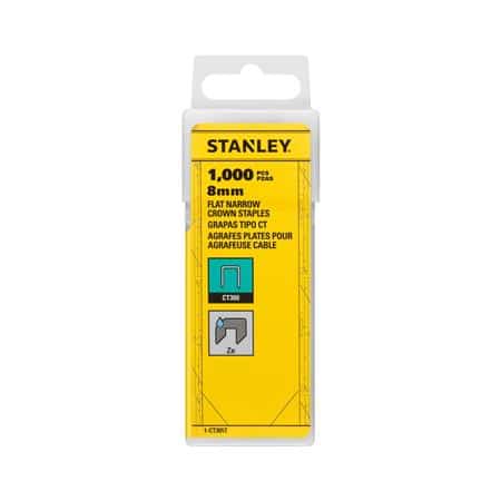 Hæfteklammer flade smalle 8mm
