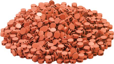 Plomber orange plast ø8mm(1000)