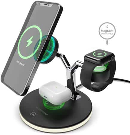 Maxcharge 3-in-1 wireless charging stand