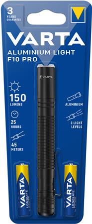 Lygte aluminium light f10