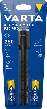 Lygte aluminium light f20