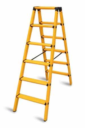 Wienertrappe stige glasfiber 2x6