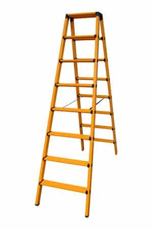 Wienertrappe stige glasfiber 2x8