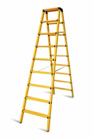 Wienertrappe stige glasfiber 2x9