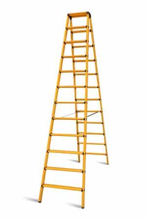 Wienertrappe stige glasfiber 2x12