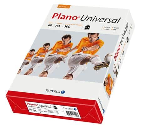 Kopipapir hvid a4 80g pk.500 ark med hul