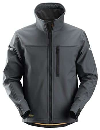 Softshell koksgrå/sort l