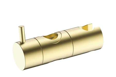 Glidestykke brusesæt børstet guld
