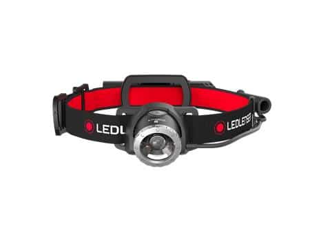 Genopladelig pandelampe. 600 lumen. ip54