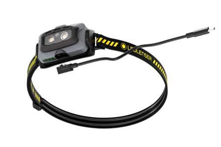 Genopladelig pandelampe. 500 lumen. ip68