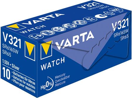 Batteri v321 sr65 1,55v 13mah
