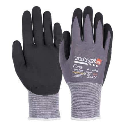Handske flexi nylon-spandex s.8