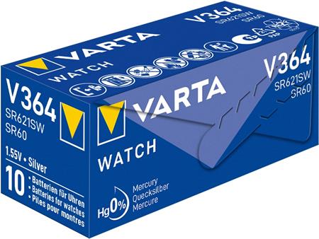 Batteri v364 sr60 1,55v 20mah