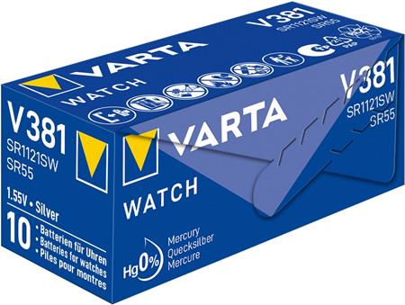 Batteri v381 sr55 1,55v 45mah