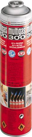 Gas multigas 300, 600ml
