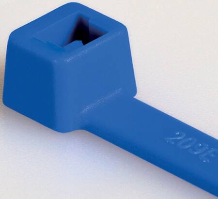 Kabelbinder blå 7,4x387 tefzel