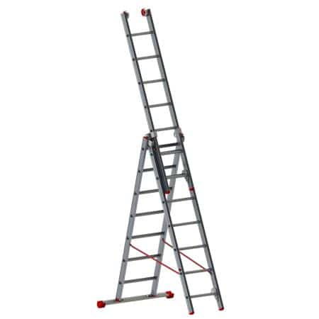 Kombistige 3-delt 3x7 trin