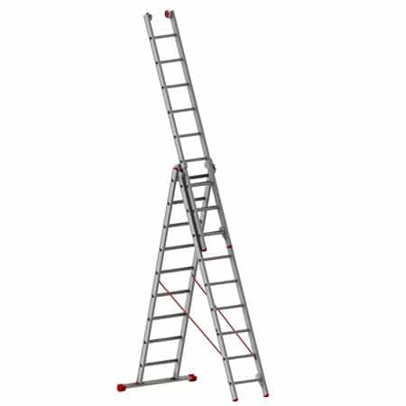 Kombistige 3-delt 3x9 trin