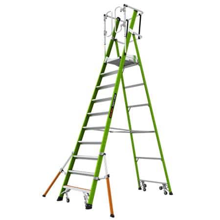 Platformsstige giant safety cage 10 trin