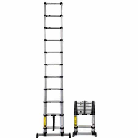Teleskopstige proff 11 trin 3,20 m.