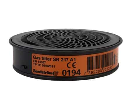Gasfilter sundström sr217 a1