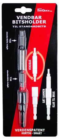Duoquick bitsholder 4dl +bits tx20+tx25