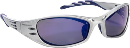 Sikkerhedsbrille platingrå stel