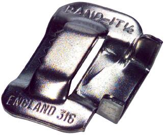 Clips c 454 1/2" rustfri