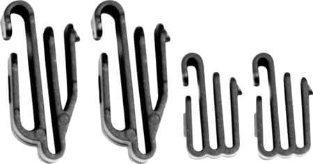 Clips til pandelampe for sikkerhedshjelm