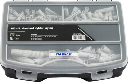 Standard dybel sortiment