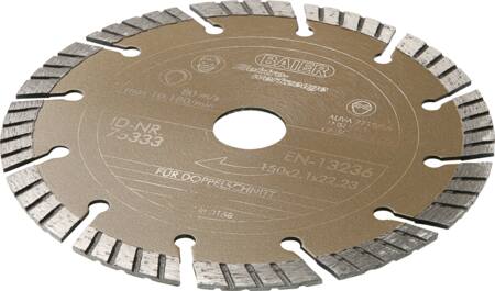 Diamantskive guld ø150mm turbo