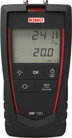 Manometer 1kpa-40m/s kimo mp120