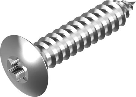 Pladeskrue 3,5x32mm a4 lh tx15 din 7983