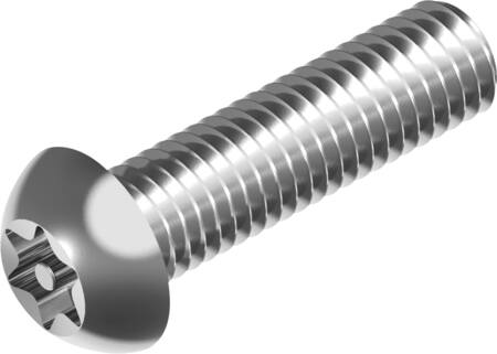 Sikringsskrue 5x16mm a2 bh tx25 med tap