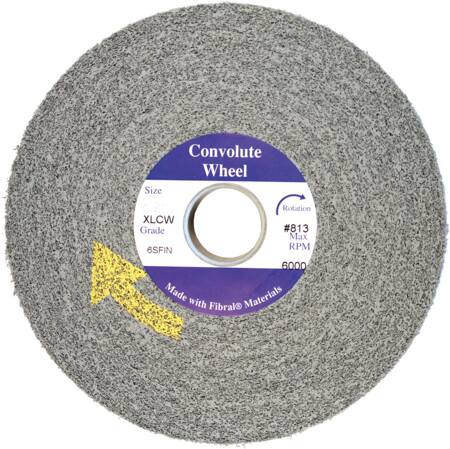 Polerskive 203x25mm medium