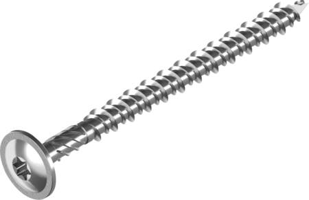 Tallerkenhovedskrue 8x80mm a2 tx40
