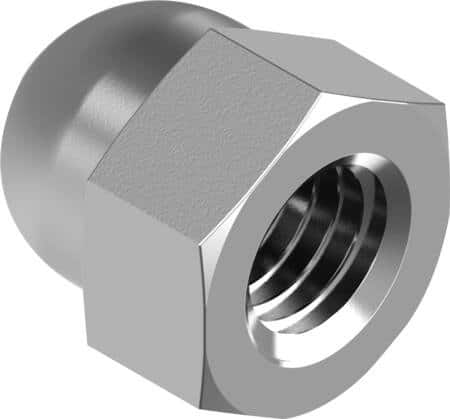 Topmøtrik m16 16mm a2 sw24 din 1587