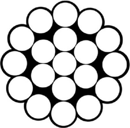 Wire 5mm rustfri 316 (100)