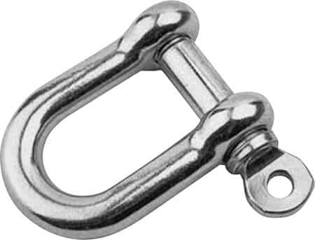 Sjækler 5mm rustfri 316