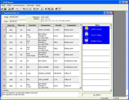 Software til combitestere