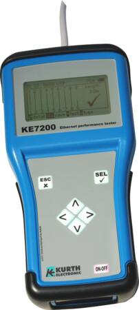Ke7200 lan ethernet tester