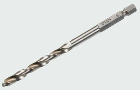 Hss-bor 4,0 mm 6kt for akkumaskine