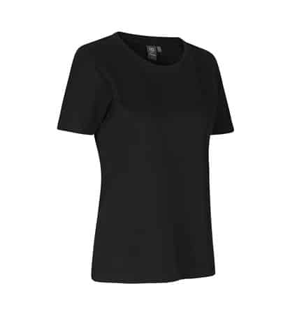 T-shirt pro dame sort 2xl
