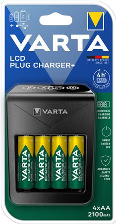 Lcd plug charger