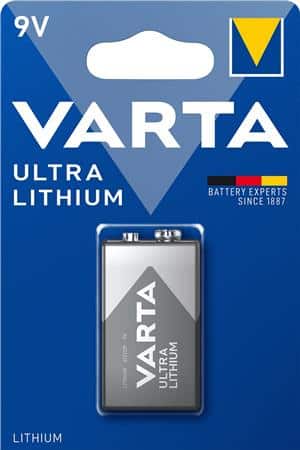 Batteri prof lithium 9v bli 1