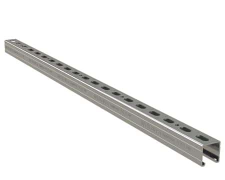Rapidstrut profilskinne 41x41x2.5 3m bup