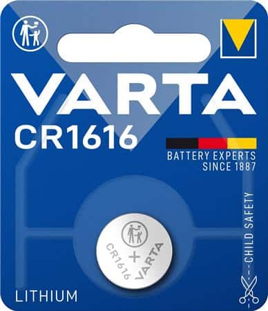 Batteri cr1616 3,0v 55mah